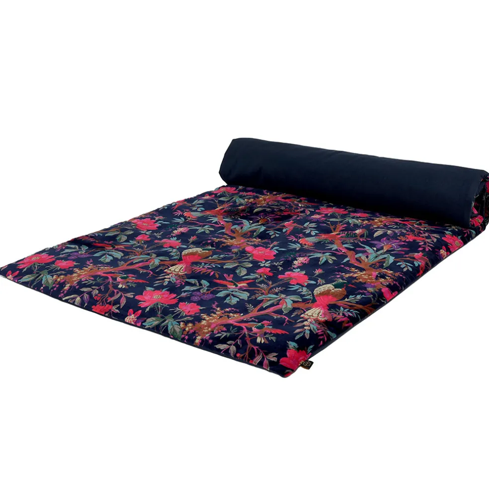 Housse d'édredon en coton encre 85x200cm - Birdy