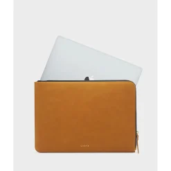 Housse d'ordinateur camel - Atelier