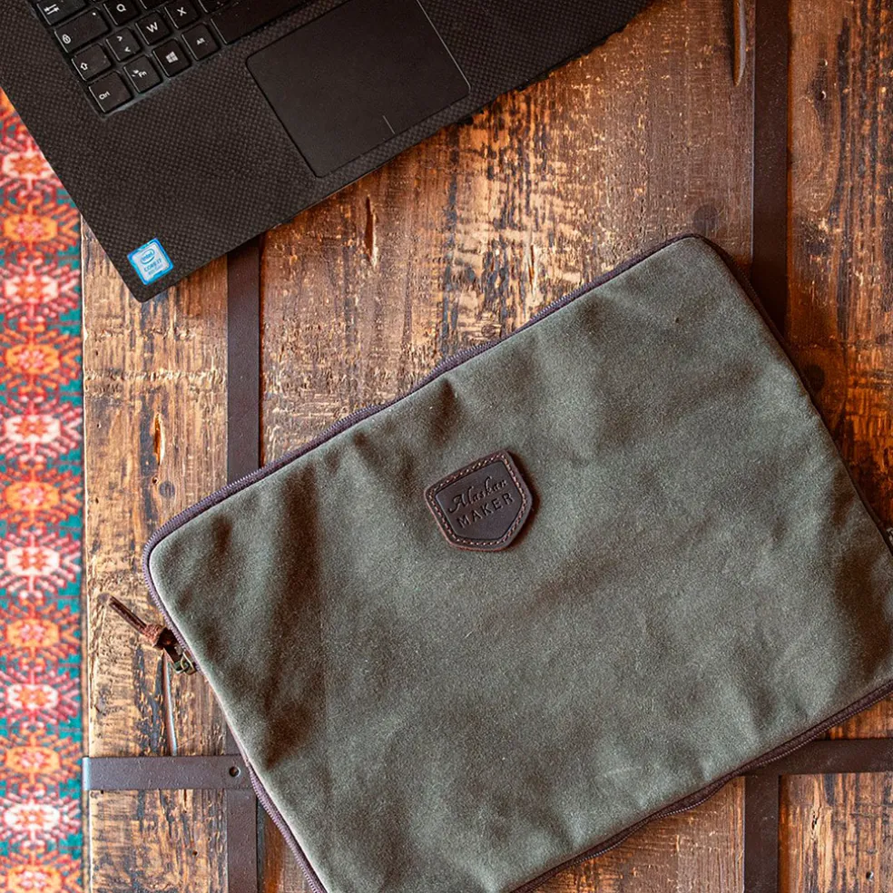 Housse ordinateur kaki 13.3 pouces - Paxson