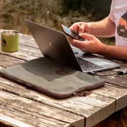 Housse ordinateur kaki 13.3 pouces - Paxson