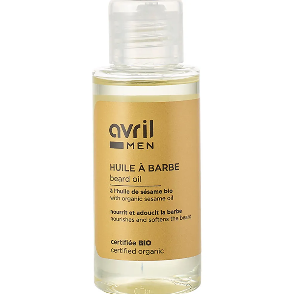 Huile à barbe avril 50ml - certifiée bio
