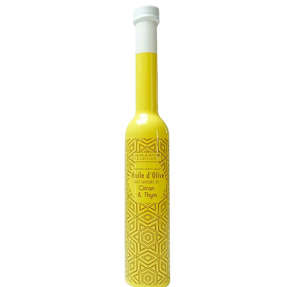 Huile d'olive saveur citron thym 20cl
