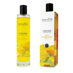 Huile soins bio parfumee mandarine-yuzu laotong 100ml