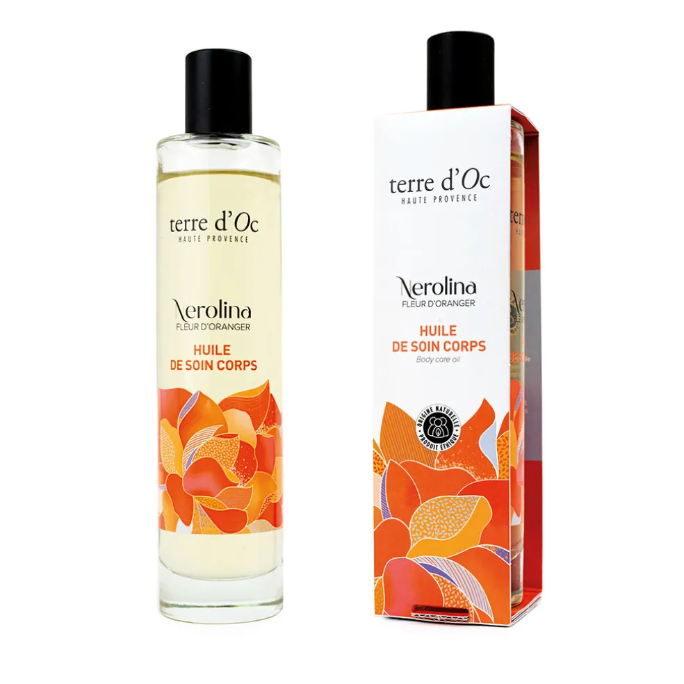 Huile soins bio parfumee fleur d'oranger nerolina 100ml