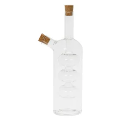 Huilier vinaigrier en verre borosilicate transparent 25cl - Voidita