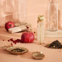 Infuseur de thé en inox doré - Cœur