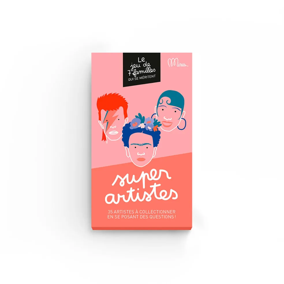 Jeu de 7 familles super artistes