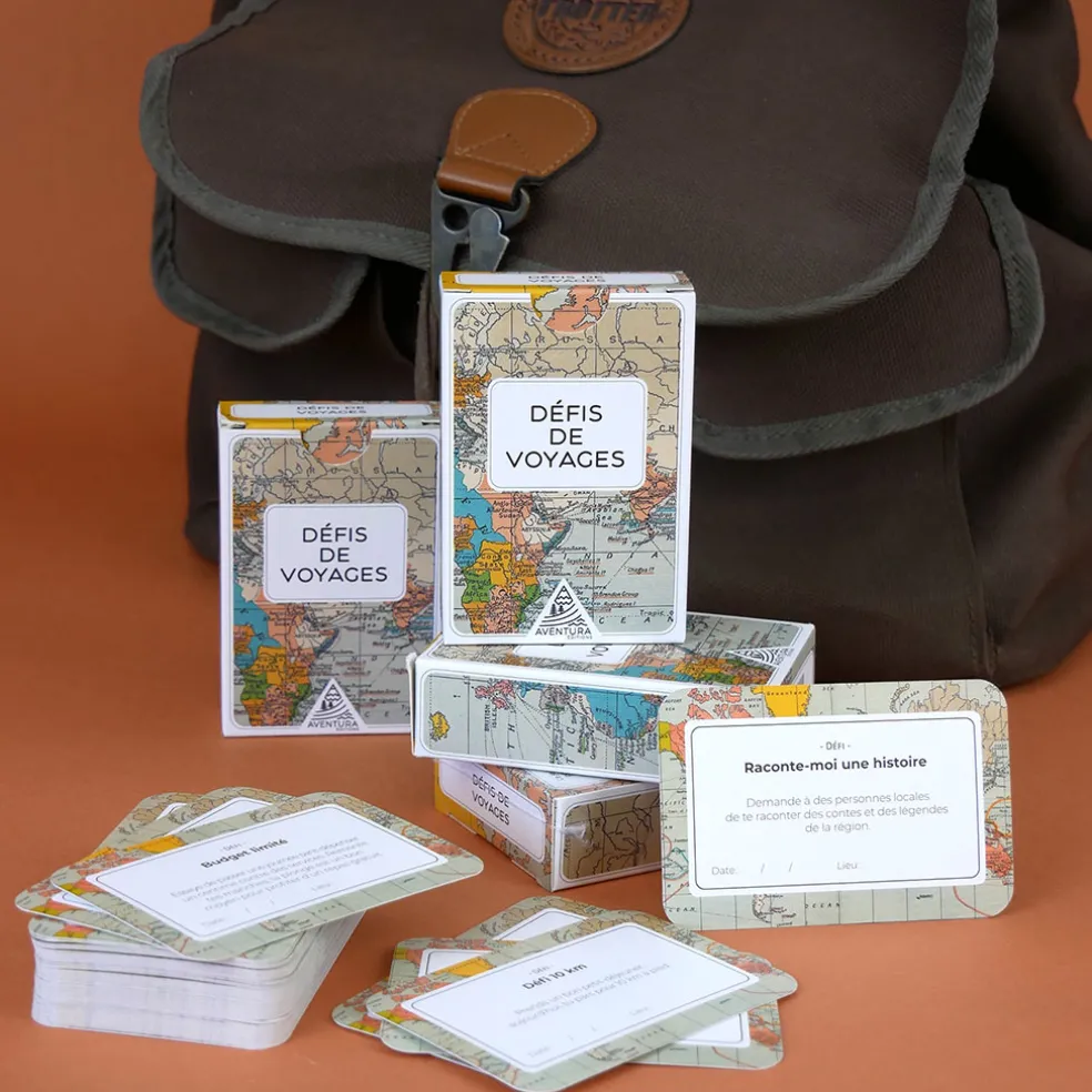 Jeu de cartes du voyageur