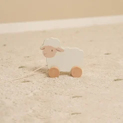Jouet à tirer mouton en bois - Little Farm