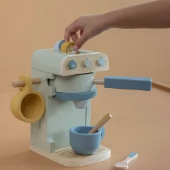 Jouet cafetière en bois