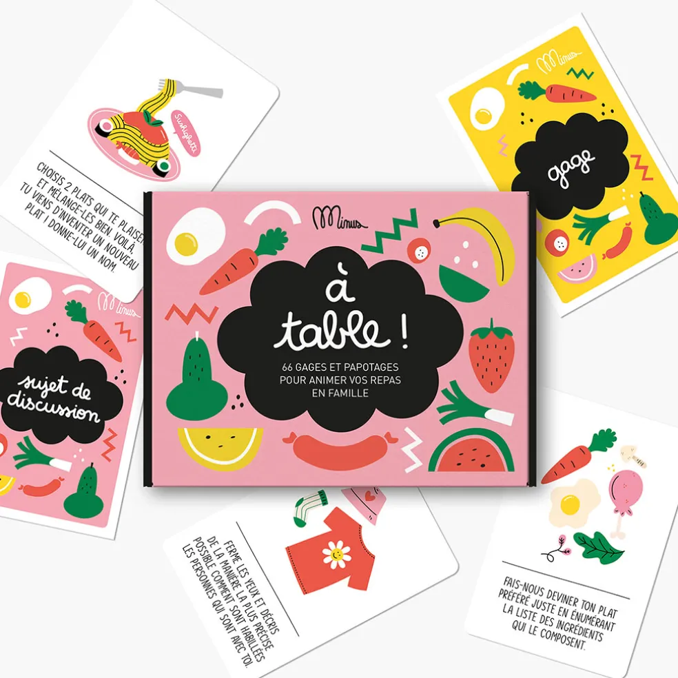 Kit de discussions à table - en famille