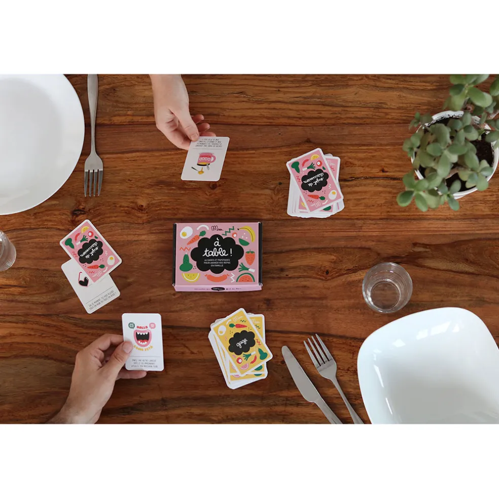 Kit de discussions à table - en famille