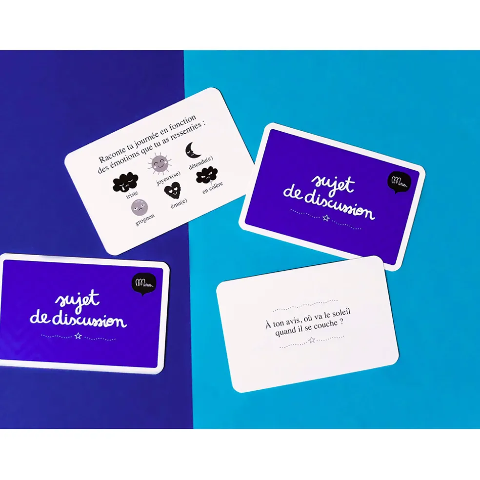 Kit de discussions au lit - en famille