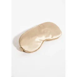 Kit de sommeil en satin champagne