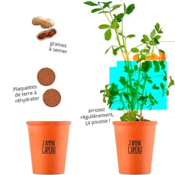 Kit message j'amène l'apéro - cacahuètes