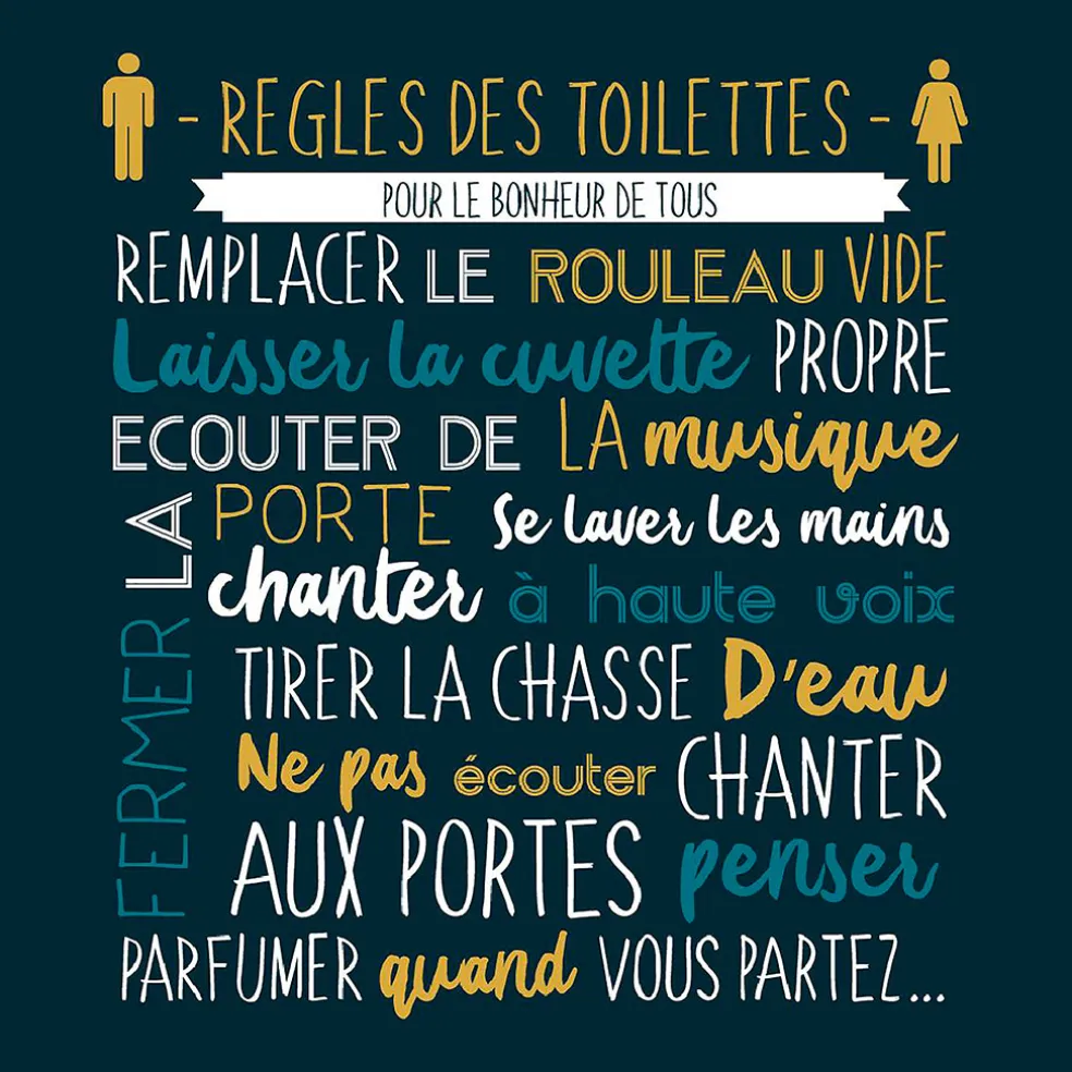 Lambox w regl toilettes 40x40cm g lama noir