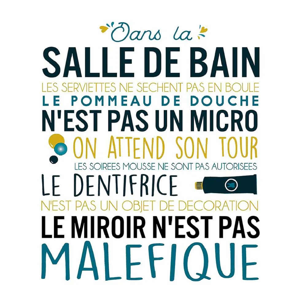 Lambox w salle de bain 40x40cm g lama noir mdf