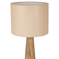 Lampadaire en manguier naturel h122cm - Eterra