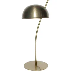 Lampe à poser en fer h54cm doré - Ardecor