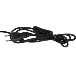 Lampe champignon en fer brun et moutarde h40cm - Arty