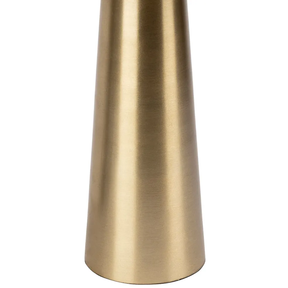 Lampe champignon en fer doré h44cm - Ardecor