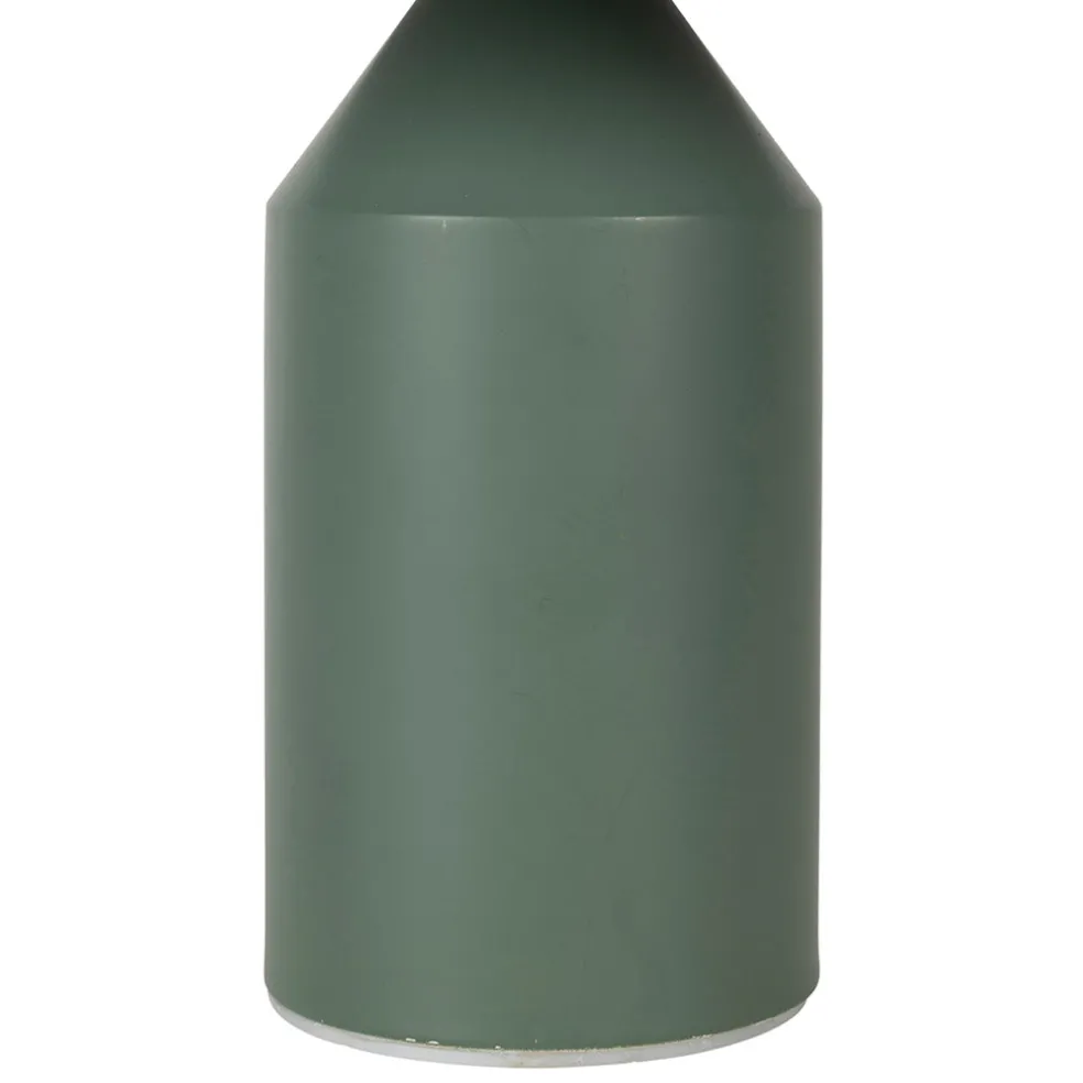 Lampe champignon tactile en fer vert h23cm - Arty