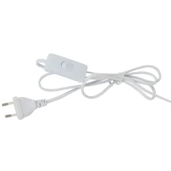 Lampe cylindre en porcelaine h24cm blanc - palmea