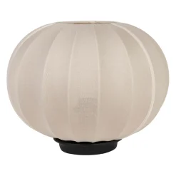 Lampe en coton beige h28.5cm - Klosen