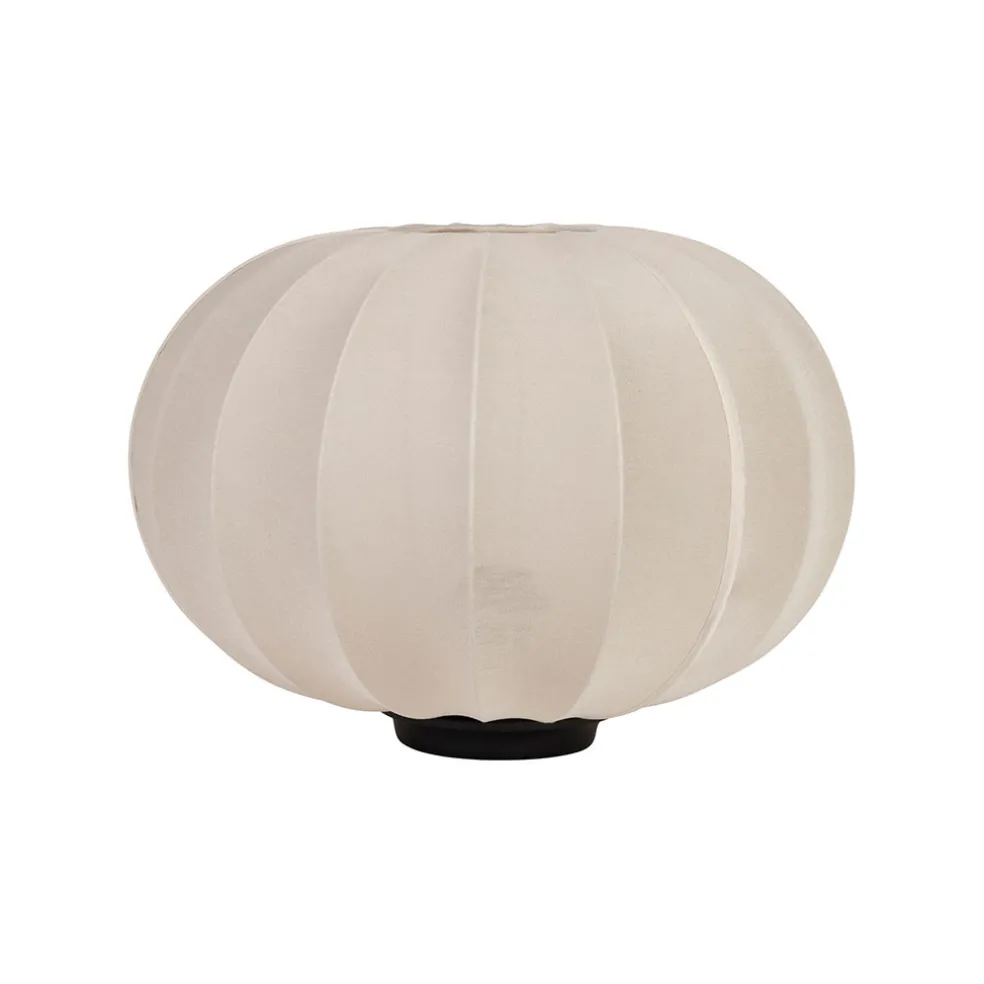 Lampe en coton beige h24.5cm - Klosen