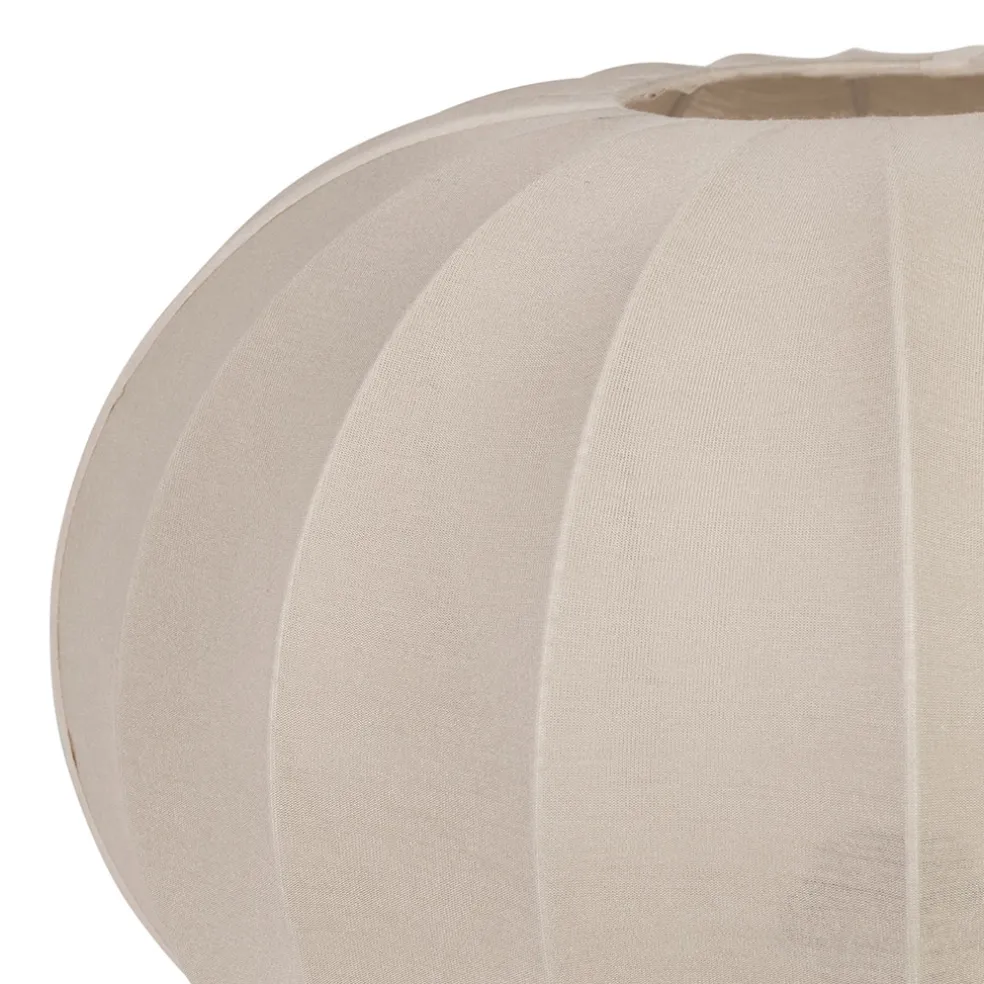 Lampe en coton beige h24.5cm - Klosen
