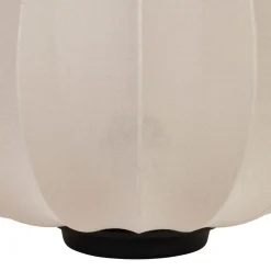 Lampe en coton beige h24.5cm - Klosen