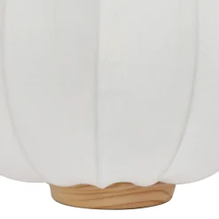 Lampe en coton écru d40xh28.5cm - Aurore