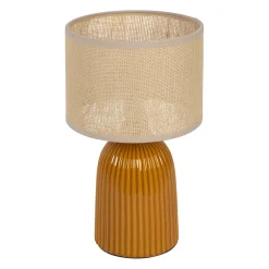 Lampe en céramique curry h28cm - Essencia