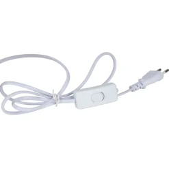 Lampe en céramique et raphia écru h48cm - Lignes