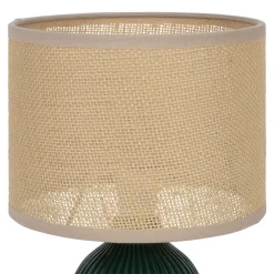 Lampe en céramique émeraude h28cm - Essencia