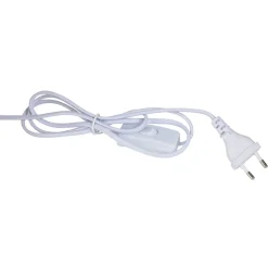 Lampe en céramique rayée corail et blanc h27cm - Medi