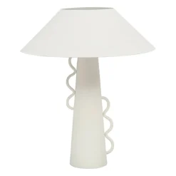 Lampe en fer écru d38xh47cm - Ardecor