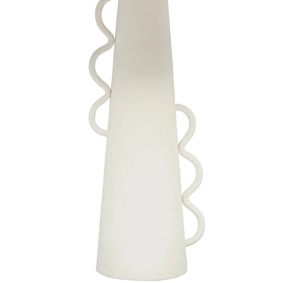 Lampe en fer écru d38xh47cm - Ardecor