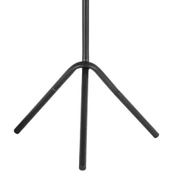 Lampe en fer et verre noir h61cm - Ardecor