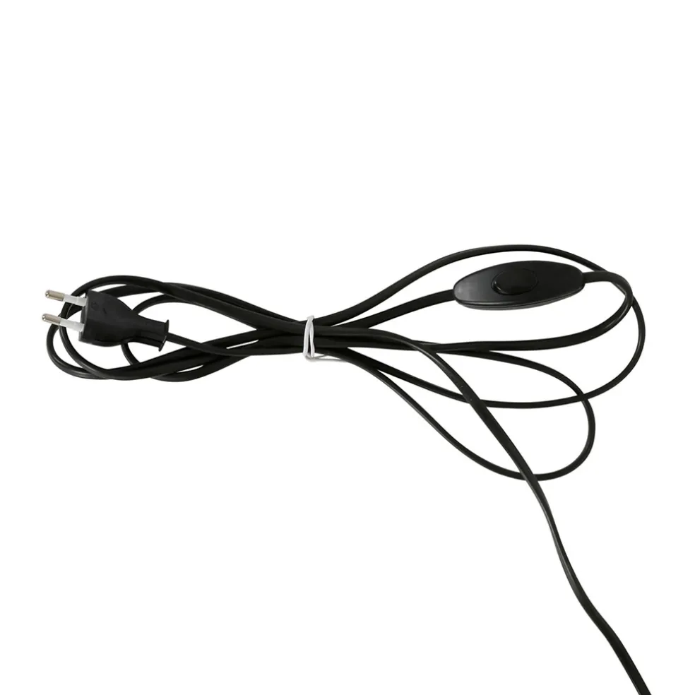 Lampe en papier et coton recyclé beige d33xh33cm - Fontelo