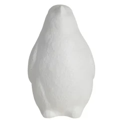 Lampe en porcelaine blanc h25.5cm - Pingouin