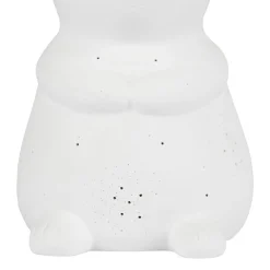 Lampe en porcelaine led blanc - ours