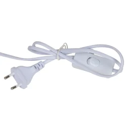 Lampe en terre cuite blanc h36cm - Nira