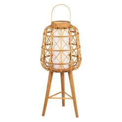 Lampe lanterne sur pied naturelle H87cm - Element
