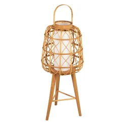 Lampe lanterne sur pied naturelle H87cm - Element
