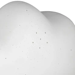 Lampe nuage en porcelaine blanc h17cm - Beezz