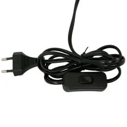 Lampe ours en bambou et fer h24cm - Songes