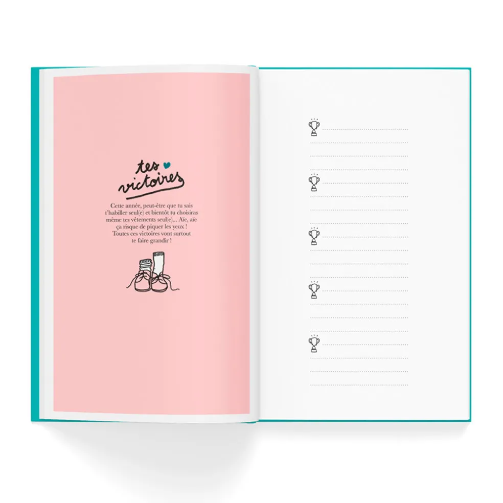 Livre a remplir pour ne rien oublier de ton enfance