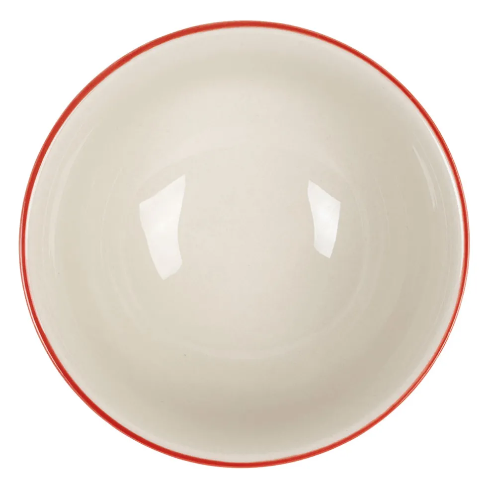 Lot de 4 bols en grès multicolore 30cl - Flaura