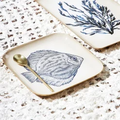 Lot de 4 cuillères à café en inox doré - Gourmet